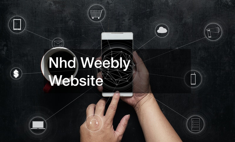 Nhd Weebly Website